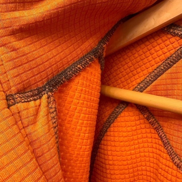 Legendary Whitetails Mens Quarter Zip‎ Pullover Orange Camo Pocket - Picture 8 of 10